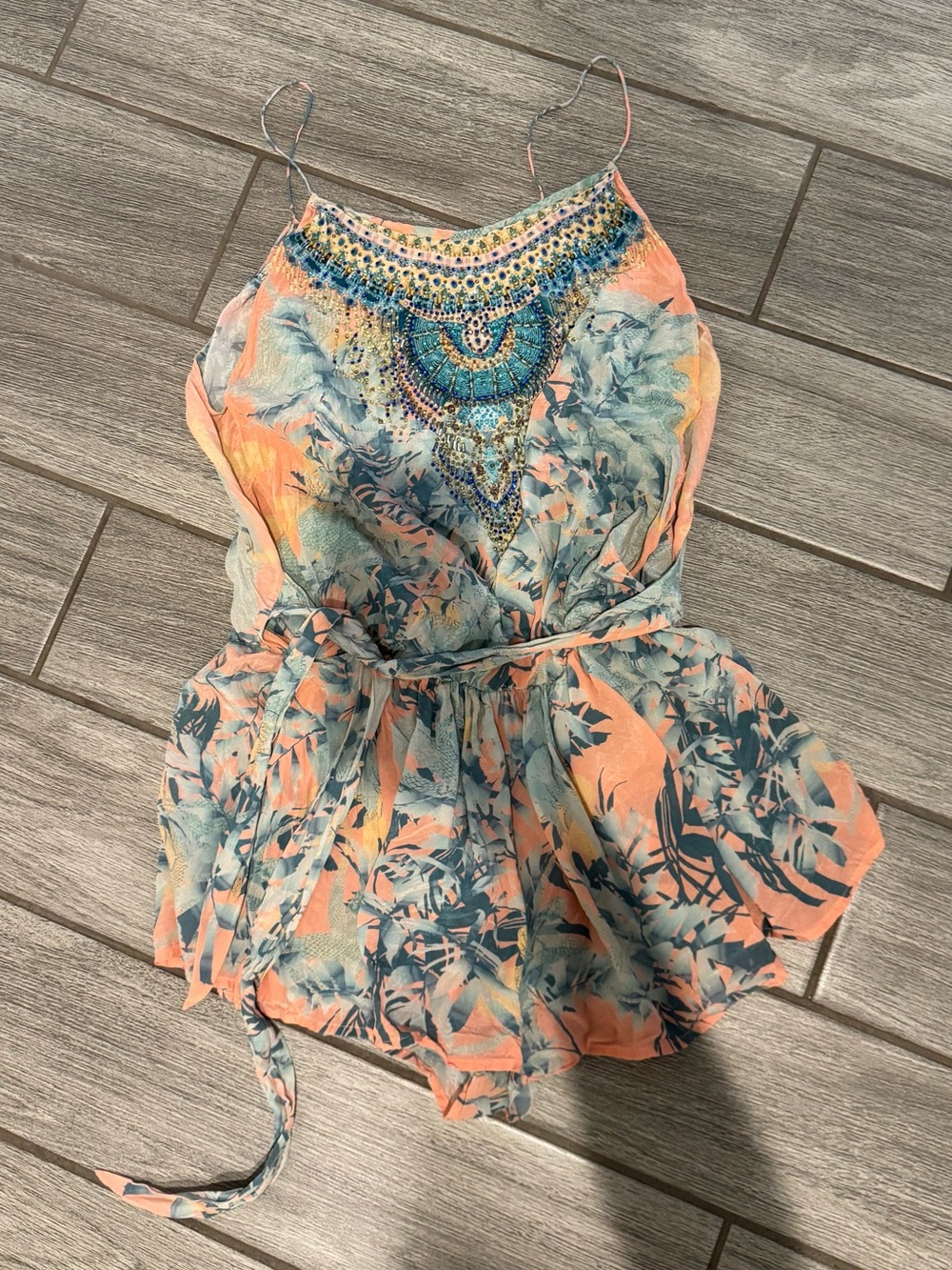 Camilla Silk Romper